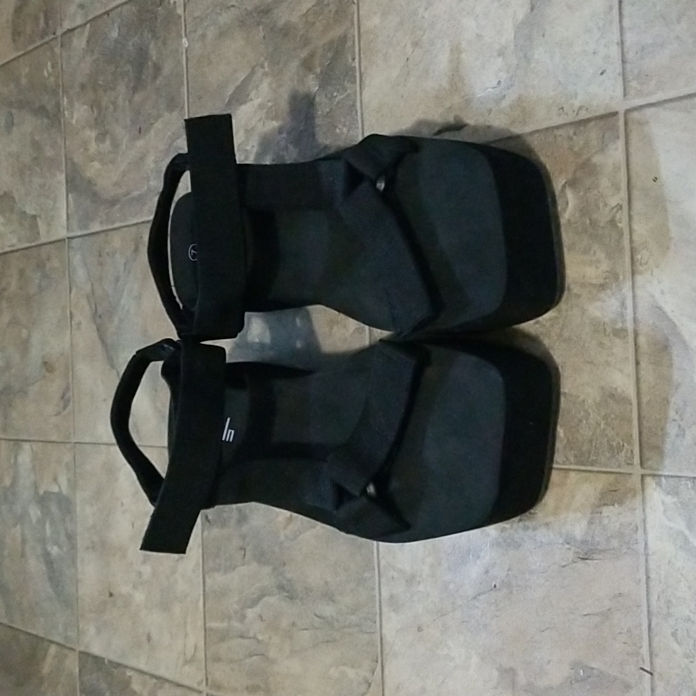 Shein platform sandals